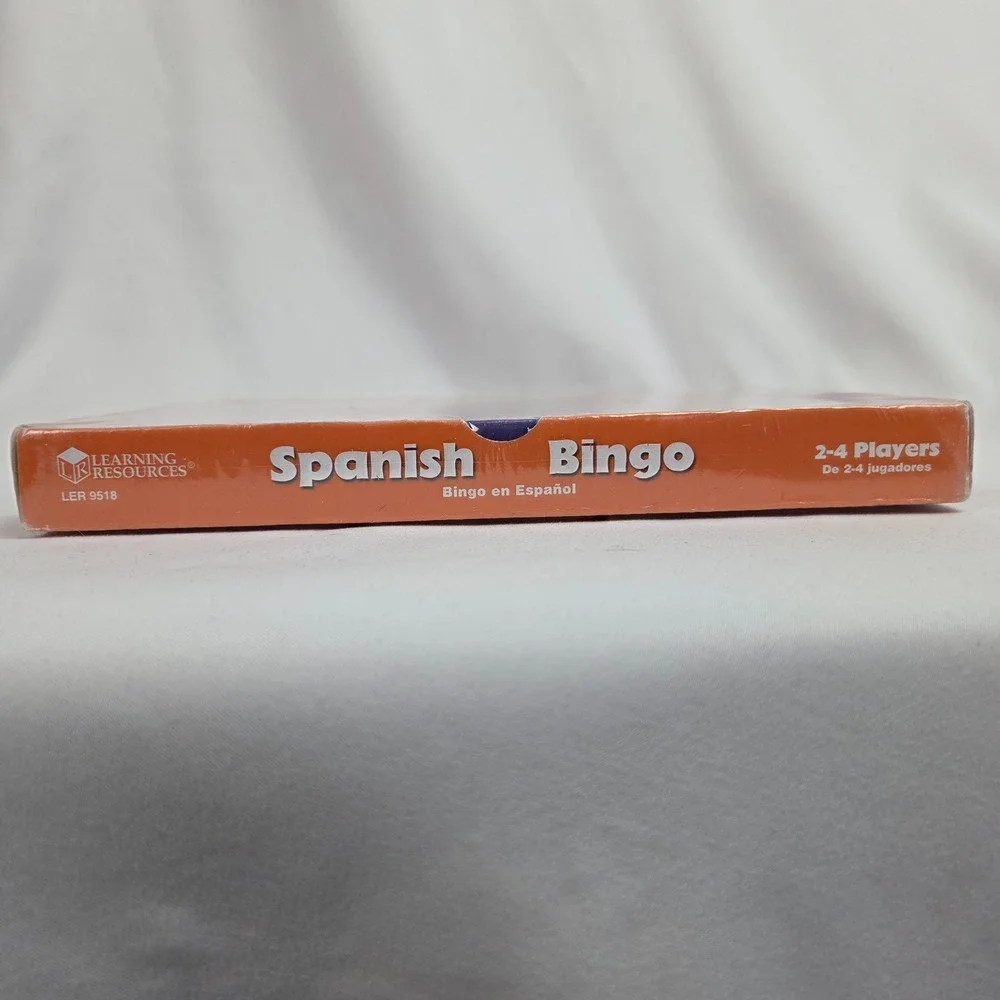 New‎ Sealed Spanish Bingo game by Learning Resources For 2-4 players Ages 4-6